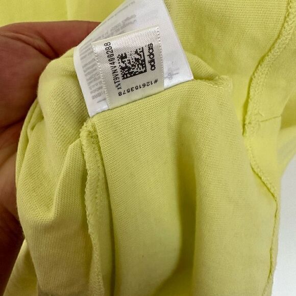 IVY PARK X Adidas Collaboration Frozen Yellow Unisex Oversized Short Sleeve Tee - Picture 8 of 9